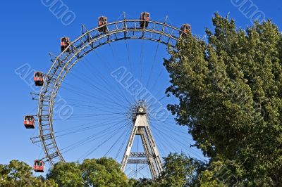 Ferris wheel in Vienna