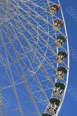 Ferris wheel at the fairground