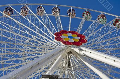 Ferris wheel at the fairground