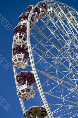 Ferris wheel at the fairground