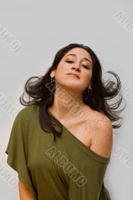 Woman with attitude