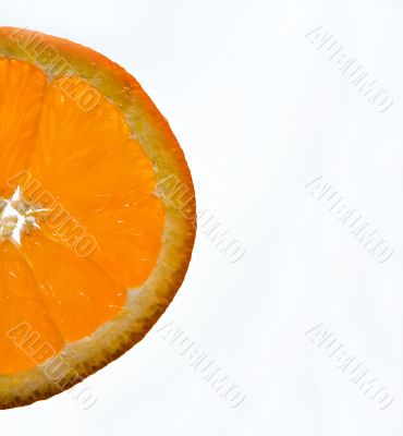 Orange wedge