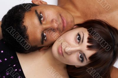 happy loving couple