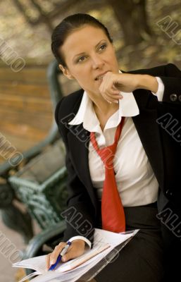 portrait of businesswoman
