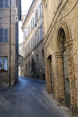 Fermo - Old typical street