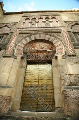cordoba mosque side door