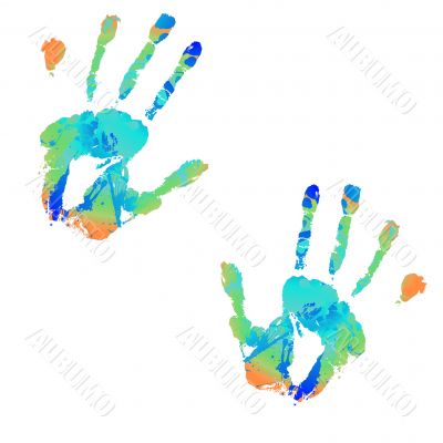 hand bright subtle