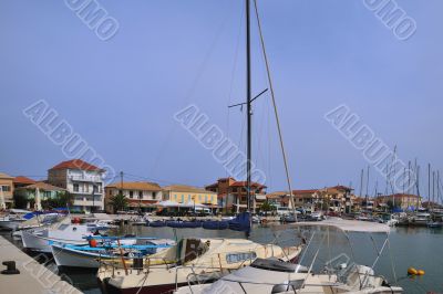 Greek harbor