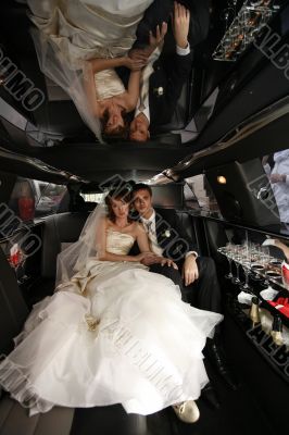 Newly married pair