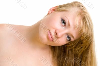 blond girl