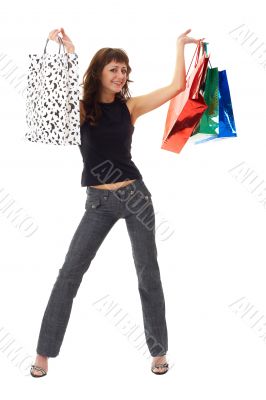 Shopping girl