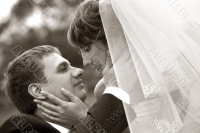 Newly married pair