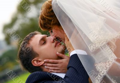 Newly married pair