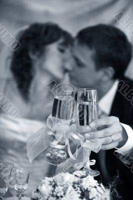 Glass of champagne