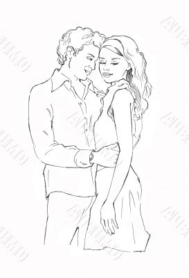 Loving couple