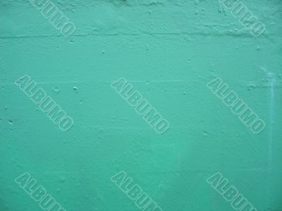 green cinder blocks background