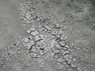 dry ground background