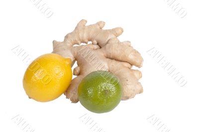 Lemons and ginger.