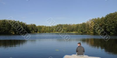 Rest on lake