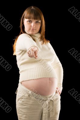 pregnant woman