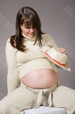 pregnant woman portrait
