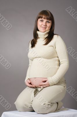 pregnant woman portrait