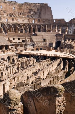 Rome coliseum arena