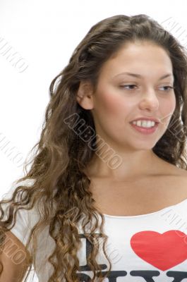 beautiful smiling lady