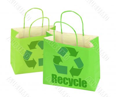 two shopping bags