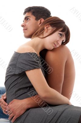 Happy loving couple