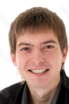 smiling man