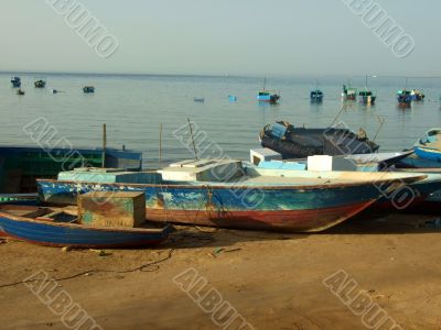 fishing boats