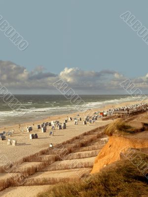 Rotes Kliff in Kampen, Sylt, Germany