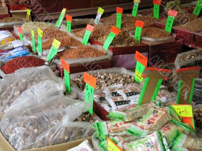 bulk food at an asian market