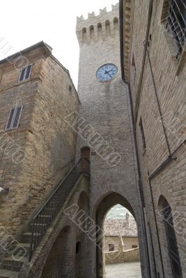 Moresco, medieval village
