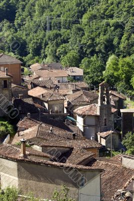 Capodacqua, panoramic view