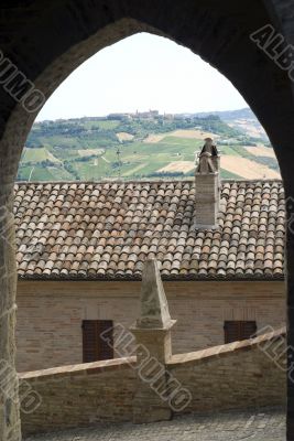 Moresco, medieval village