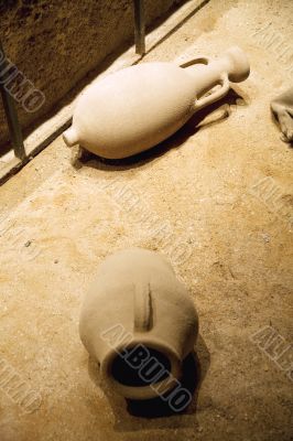 couple of ancient jars