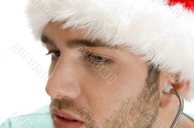 close up of man with cap