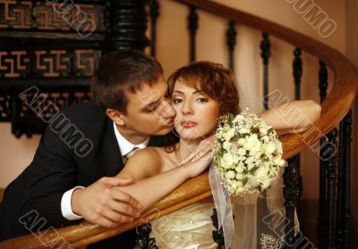 Newly-married couple