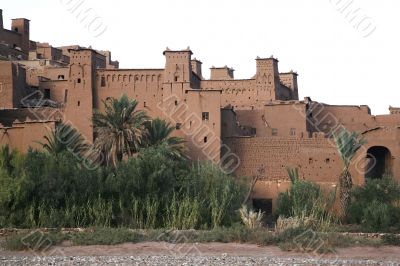 kasbah ait benhaddou front