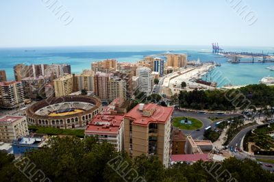 View To Malaga