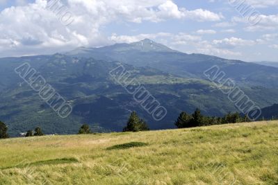 Panorama from the road of Forca di Presta