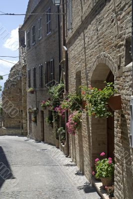 Monterubbiano, medieval town