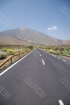 road to volcano