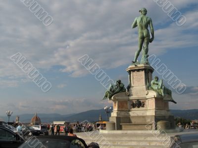 David above Florence