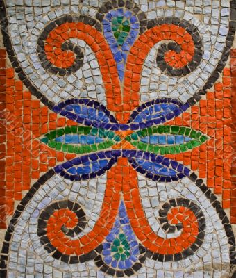 coloured mosaic