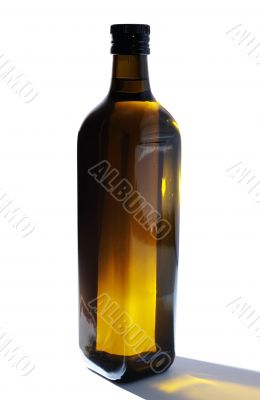 bottle with oil