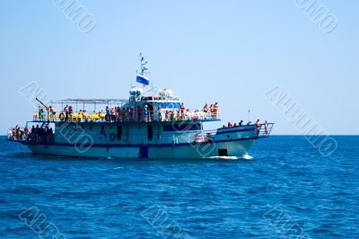 Promenade motor ships