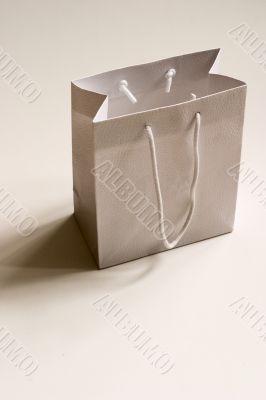 White shopping bag